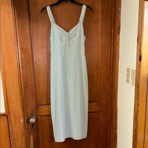 Blue Rain Mint Green Elegant Dress